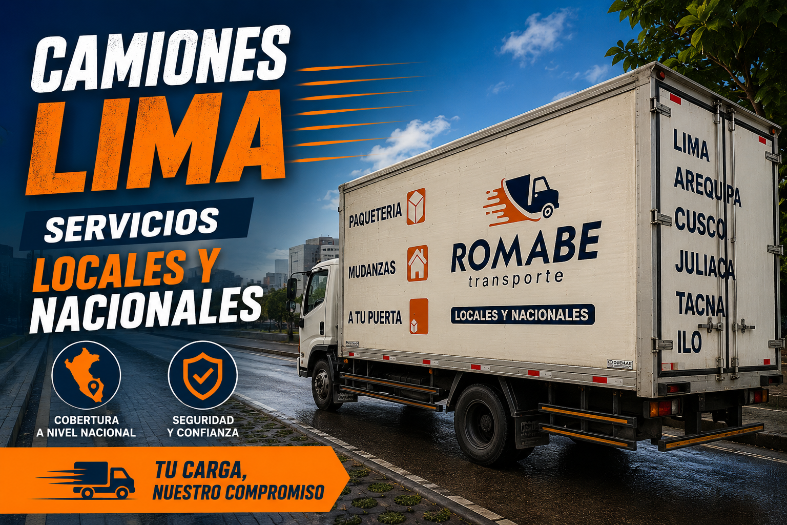 Camiones en Lima
